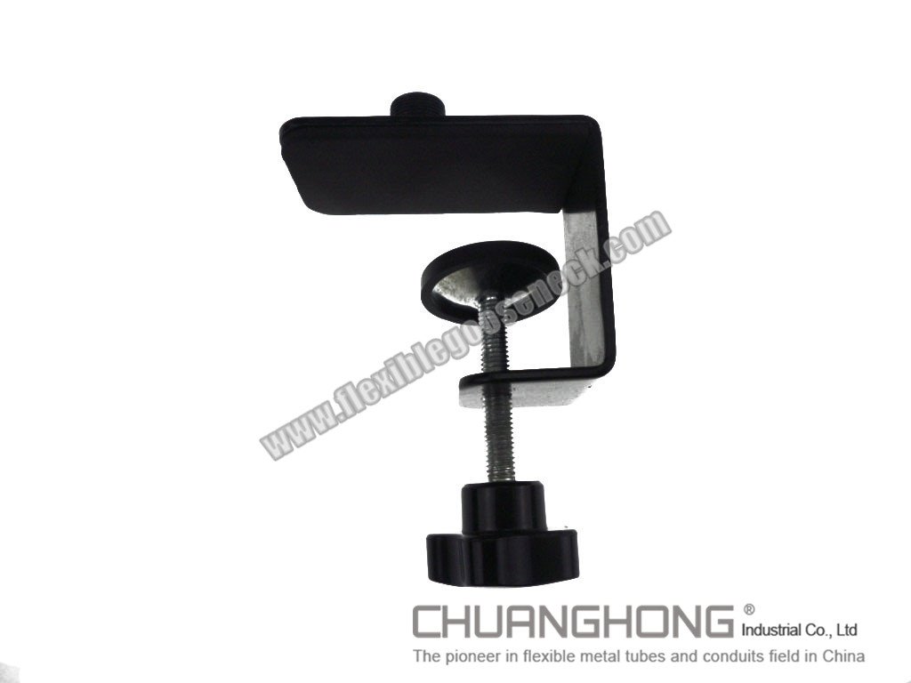 Mounting base & clamp - OEM flexible gooseneck and industrial component