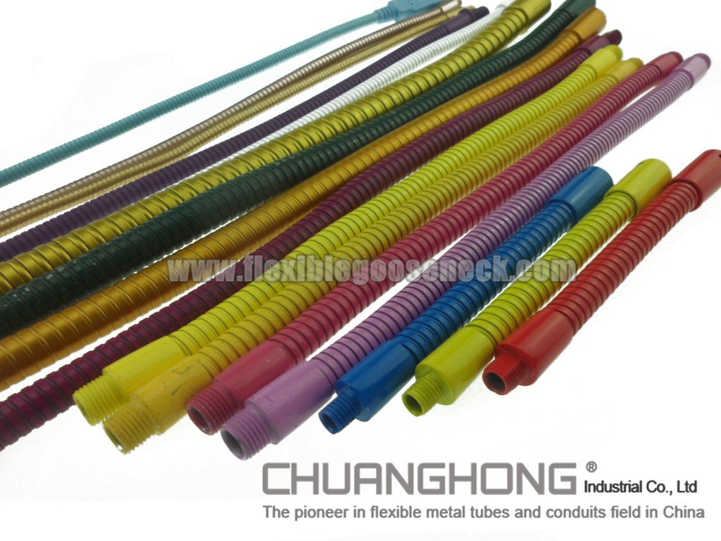 Colorful gooseneck tube - OEM flexible gooseneck and industrial component